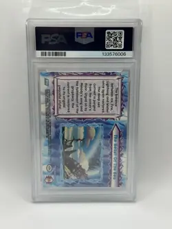 POKEMON 2000 TOPPS POKEMON THE MOVE THE BEAST OF THE SEA FOIL #66 PSA 7 - Image 2