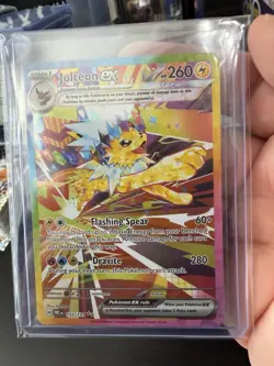 ⚡2025 Pokemon Prismatic Evolutions Jolteon ex SIR #153/131 ⚡ - Image 1