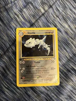 Pokemon Neo Genesis 1st Edition - Steelix 15/111 Holo Rare - Image 1