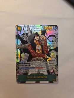 Dracule Mihawk OP14 Manga (English) Fresh Pull ONE PIECE TCG MIHAWK MANGA - Image 2