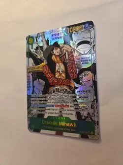 Dracule Mihawk OP14 Manga (English) Fresh Pull ONE PIECE TCG MIHAWK MANGA - Image 3