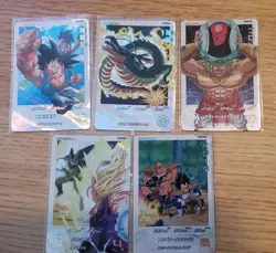 Dragon Ball Heroes Lot 5 Dramatic Art Cards 13th Anniversary - Image 1
