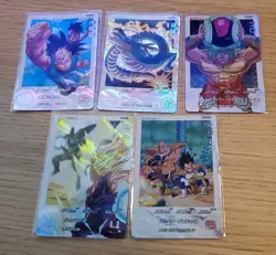 Dragon Ball Heroes Lot 5 Dramatic Art Cards 13th Anniversary - Image 2