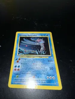 Pokemon Shining Gyarados Secret Rare Holo Card 65/64 Neo Revelation TCG English - Image 3