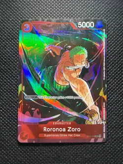 Roronoa Zoro ST01-013 (Gift Collection 2023) One Piece Promotion Cards FOIL NM - Image 1