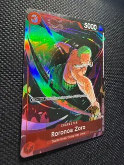 Roronoa Zoro ST01-013 (Gift Collection 2023) One Piece Promotion Cards FOIL NM - Image 3