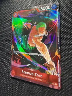 Roronoa Zoro ST01-013 (Gift Collection 2023) One Piece Promotion Cards FOIL NM - Image 5