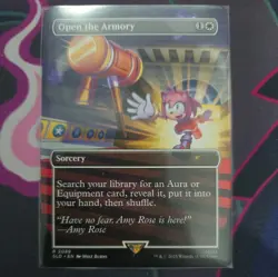 Open the Armory 2089 Secret Lair Drop Sonic: Chasing Adventure Non-Foil MTG - Image 1