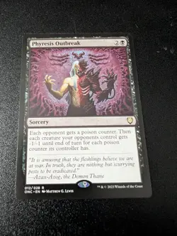 Phyresis Outbreak Commander: Phyrexia: All Will Be One Regular NM (#012/028) - Image 1