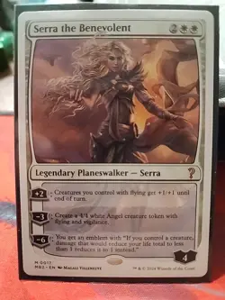 Serra the Benevolent (White Border) Mystery Booster 2 Regular - Image 1