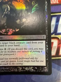 Time Spiral MTG Foil Call to the Netherworld Magic - Image 3