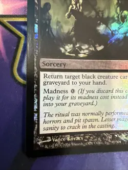 Time Spiral MTG Foil Call to the Netherworld Magic - Image 4