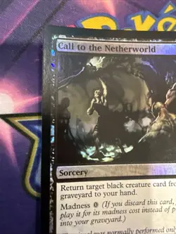 Time Spiral MTG Foil Call to the Netherworld Magic - Image 5