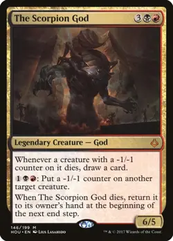 MTG The Scorpion God - 146 / English / Lightly Played - Image 1