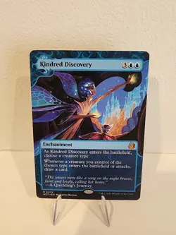 Kindred Discovery WOT MTG SHOWCASE BORDERLESS Wilds Of Eldraine M/NM - Image 1