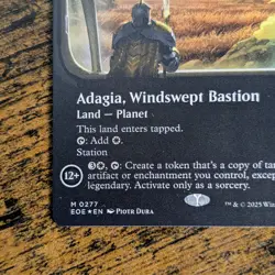 MTG - Borderless Foil - Adagia, Windswept Bastion - Edge of Eternities⭐ - Image 2