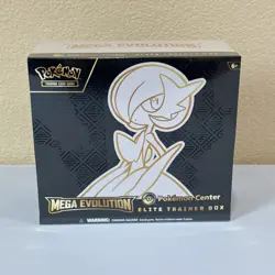 Pokemon Center Exclusive Mega Evolutions Elite Trainer Box ETB - Gardevoir torn - Image 1