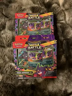 Pokemon TCG MEGA BATTLE DECK Mega GENGAR EX Includes HAUNTER PROMO - Image 1
