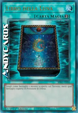 LIBRO DELLA LUNA (Book Of Moon) Ultimate Prismatica • RA02 IT050 • 1Ed • Yugioh! - Image 1