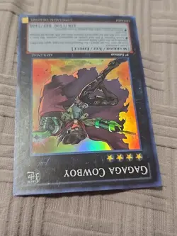 Yugioh! Gagaga Cowboy - ABYR-EN041 - Super Rare - 1st Edition LP - Image 4