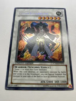 Yugioh Goyo Guardian Secret Rare Limited Edition CT05-ENS03 MP - Image 1