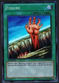 Yugioh Fissure LCYW-EN055 Super Rare 1st - VLP - Image 1