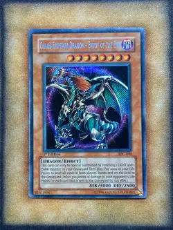 Yugioh Chaos Emperor Dragon - Envoy of the End IOC-000 Secret Rare 1st Ed MP - Image 1