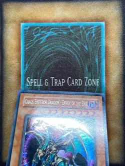 Yugioh Chaos Emperor Dragon - Envoy of the End IOC-000 Secret Rare 1st Ed MP - Image 3
