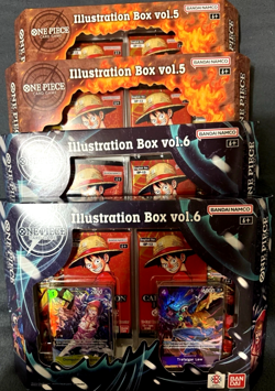One Piece Illustration Box IB05 + IB06 Vol 5 & 6 - Sealed NEW Lot Of 4 - Image 1
