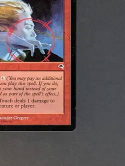 MTG Card - 1x Searing Touch - Tempest - MP Played - Vintage Magic the Gathering - Image 5