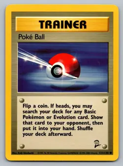 Pokemon TCG Base Set 2 Poke Ball 121/130 - Image 1