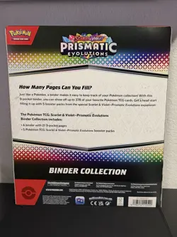 Pokemon Prismatic Evolutions Binder Collection SEALED - Image 2