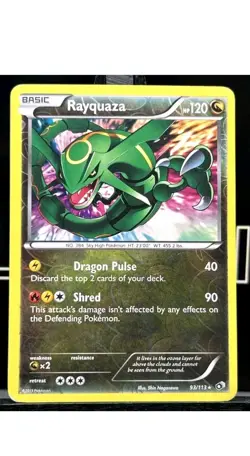 Rayquaza 93/113 Legendary Treasures Reverse Holo Pokemon TCG - Image 2