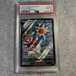 PSA 10 Starmie V Astral Radiance Pokemon Card Trainer Gallery TG13/TG30 2022 - Image 1