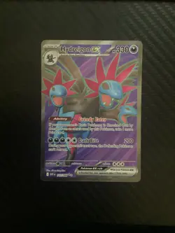 HYDREIGON EX 161/086 WHITE FLARE POKEMON ENGLISH (FULL ART, NM) - Image 1