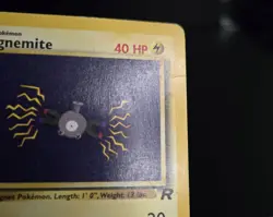Pokemon TCG - MAGNEMITE - 1ST EDITION - 60/82 - TEAM ROCKET 2000 - WOTC - HP/MP - Image 3