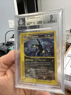 2003 POKEMON SKYRIDGE #H30 UMBREON HOLO OG Moonbreon BGS 9 psa mint - Image 5
