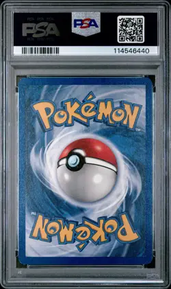 1999 POKEMON GAME #52 MACHOP PSA NM 7 - Image 2