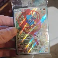 Riolu 010 ETB Black Star Promo Mega Evolution - Pokemon TCG - SEALED! NM - Image 1