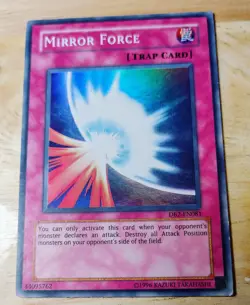Yugioh Mirror Force DB2-EN081 Super (MP) - Image 1