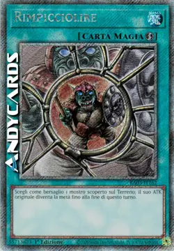 RIMPICCIOLIRE • (Shrink) • Segreta Platino • RA03 IT162 • 1Ed • Yugioh ANDYCARDS - Image 1