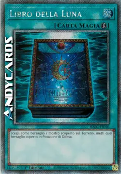LIBRO DELLA LUNA • (Book Of Moon) • Segreta Platino • RA02 IT050 • 1Ed • Yugioh! - Image 1