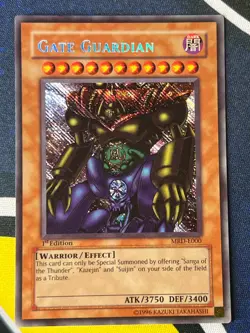 Gate Guardian MRD-E000 Secret Rare 1st Edition Reverse Near Mint Yugioh - Image 2