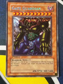 Gate Guardian MRD-E000 Secret Rare 1st Edition Reverse Near Mint Yugioh - Image 3