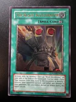 Tri-Blaze Accelerator FOTB-EN041 Ultimate Rare Unlimited Near Mint Yugioh - Image 1