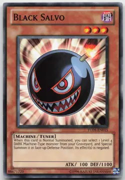 Black Salvo TU05-EN015 Common LP Yugioh - Image 2