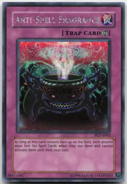 Anti-Spell Fragrance PCY-E002 Prismatic Secret Rare LP Yugioh - Image 2
