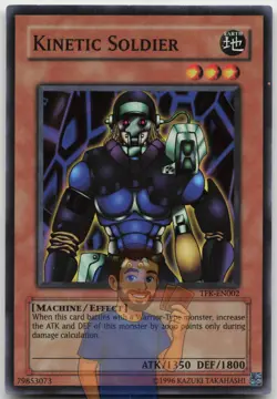 Kinetic Soldier TFK-EN002 Super Rare NM Yugioh - Image 1