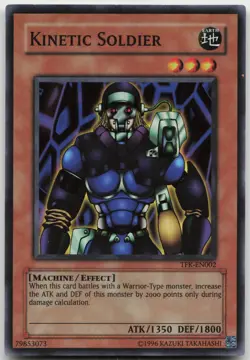 Kinetic Soldier TFK-EN002 Super Rare NM Yugioh - Image 2