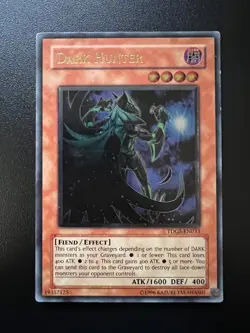 Dark Hunter TDGS-EN033 Ultimate Rare Unlimited Light Play+ Yugioh - Image 1